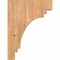 Ekena Millwork Pescadero Smooth Corbel, Western Red Cedar, 3 1/2"W x 12"D x 16"H COR04X12X16PEC00SWR - alternate 2
